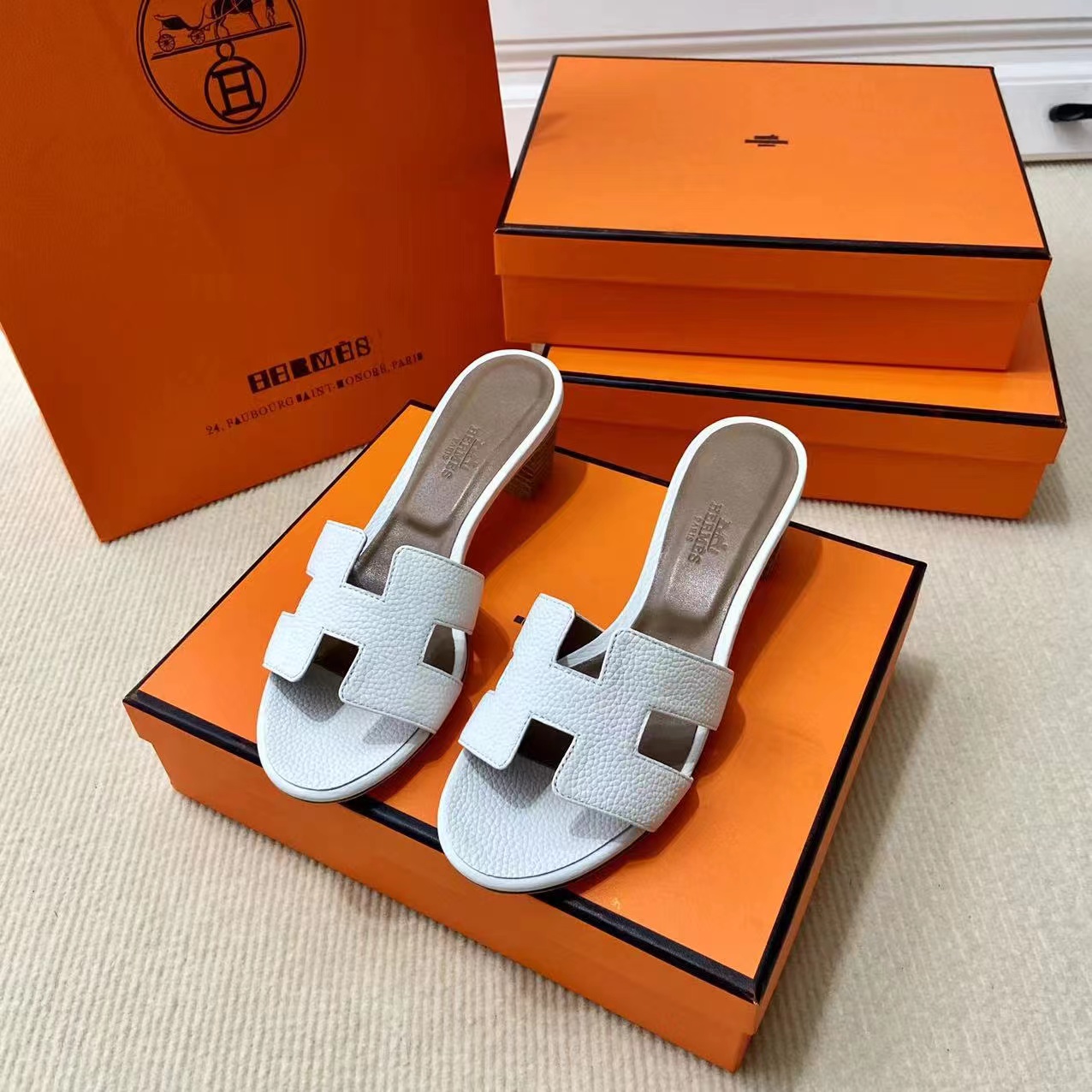 에르메스 올수공 오란 슬리퍼 샌들 토고 03